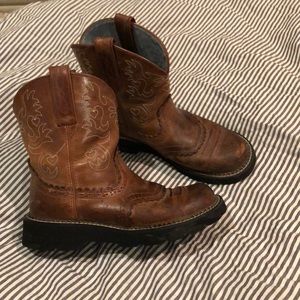 Fat Baby Ariat Boots - cowgirl boots